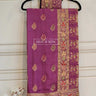 Banarasi Katan Silk Saree with Minakari Handwork - House of Nepal