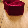 Dark Maroon Velvet Topi - House of Nepal