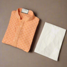 Rayon Kurta Set Peach - House of Nepal