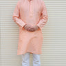 Jacquard Silk Kurta Pajama Set for Men - House of Nepal
