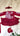 Girls Pasni Tulle Dress in Velvet with Pants and Hair Band Maroon