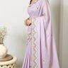 Pure Crepe Silk with Hand Embroidery - House of Nepal