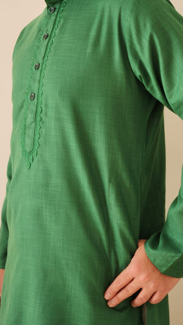 Cotton Mens Kurta with Pajama - House of Nepal