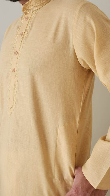 Cotton Mens Kurta with Pajama - House of Nepal