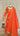 Orange Boutique Anarkali With Zariwork