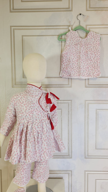 Baby Girls Frock Style Bhoto Set