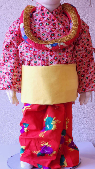 Nepali Cultural Dress for Kids Phool