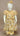 Golden Pasni Frock for Baby Girl With Hair Band and Shoes
