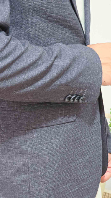 Blazer for Daura Suruwal in Charcoal Grey