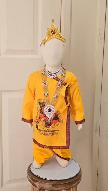 Nepalese Krishna Dress Set For Boys
