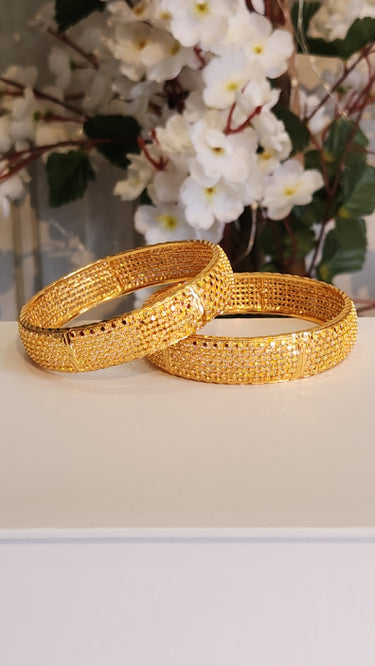 Gold Imitation Bangle Set Classic
