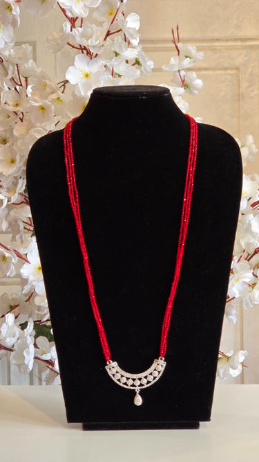 American Diamond Hydro Crystal Mangalsutra Eternal