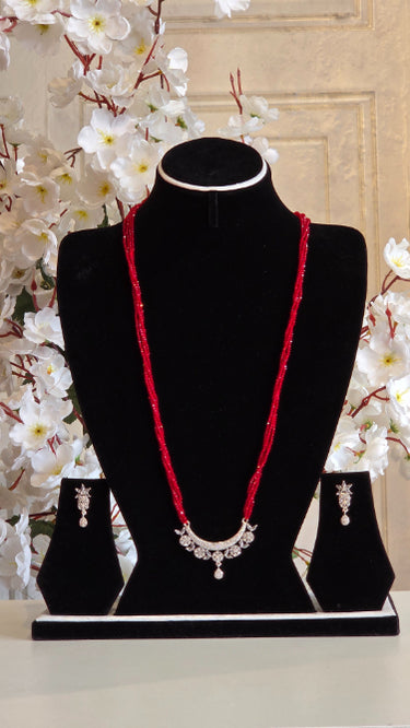 American Diamond Hydro Crystal Mangalsutra Vivah