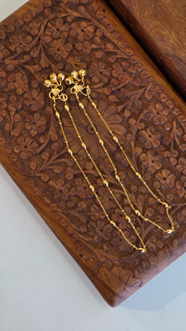 Gold Imitation Anklet