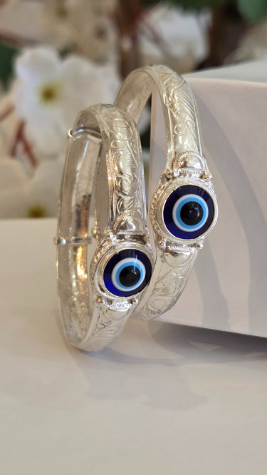 Pure Silver Pasni Bala Evil Eye
