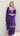 Georgette Purple Handwork Women's Kurta Set
