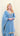 Georgette Teal Blue Handwork Women's Kurta Set
