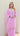 Georgette Baby Pink Handwork Women's Kurta Set