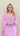 Georgette Baby Pink Handwork Women's Kurta Set