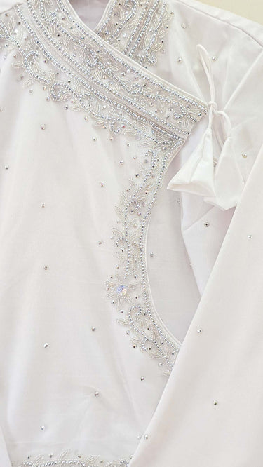 Nepali Traditional Chaubandi Handwork Blouse
