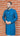 Mens Rayon Kurta In Teal Blue
