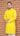 Mens Rayon Kurta In Yellow