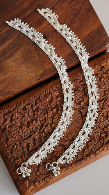 Silver Anklet GlamStep