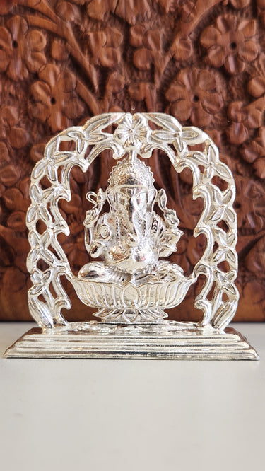 Pure Silver Ganesh Statue