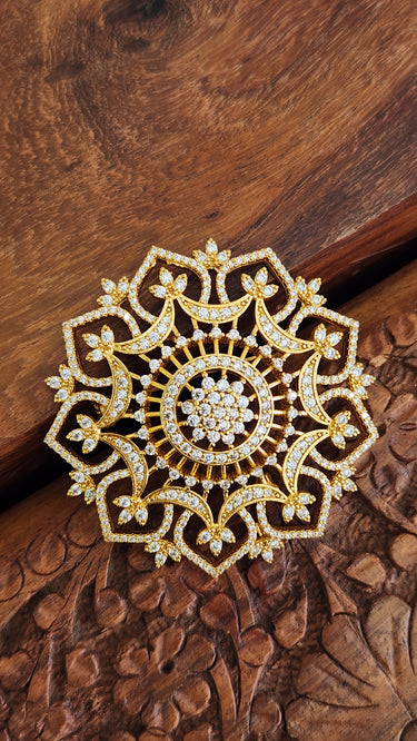 Mandala Brooch