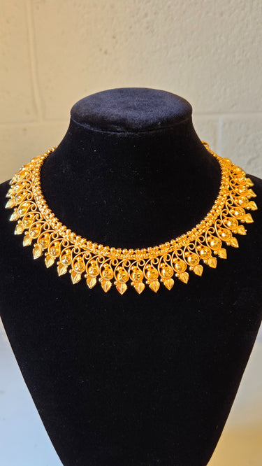 Gold Imitation Necklace Golden Firefly