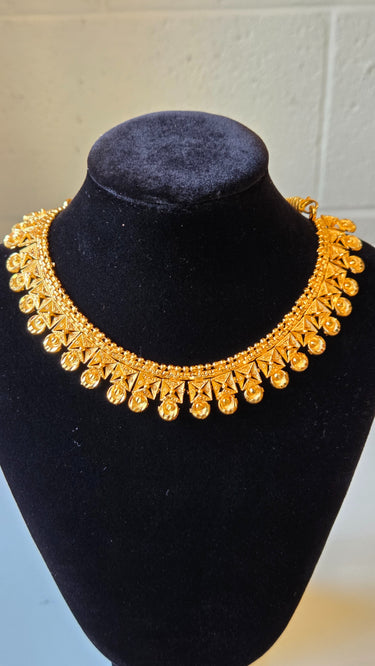 Gold Imitation Necklace Squaremoon
