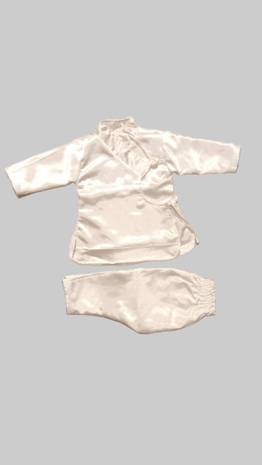 Handwork Nepalese Rice Weaning Pasni Dress Asmaan
