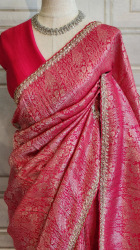 Handwork Kanjivaram Saree Manya