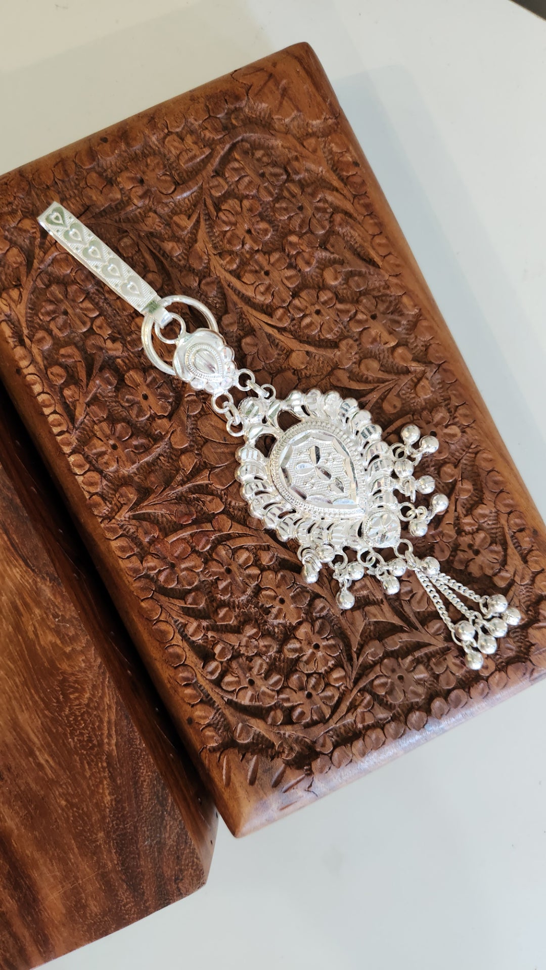 Pure Silver Key Ring – House of Nepal
