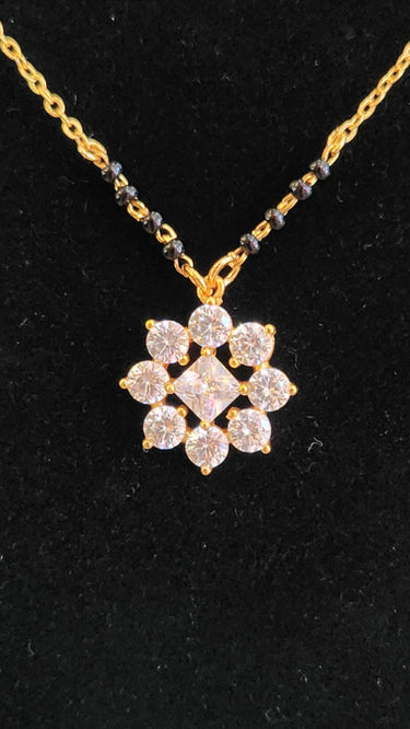 One Layer Mangalsutra With Pendent Soulchain