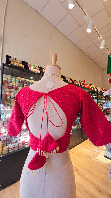 Dark Pink Rani Boutique Blouse