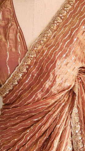 Fendi Handwork Line Saree