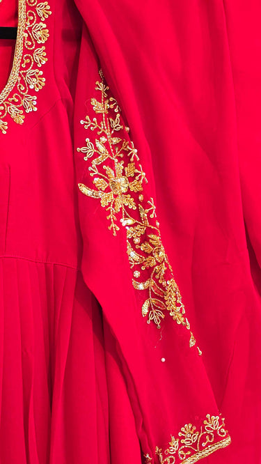 Handwork Anarkali in Georgette Inaaya
