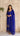 Royal Blue Handwork Kurta Set in Georgette