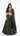 Black Fendi Sequin Embroidered Lehenga Set