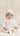 Baby Boy White Pasni Set with Pearlwork Crown and Jutti