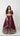 Maroon Fendi Handembroidered Lehenga
