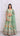 Aqua Green Position Print Lehenga