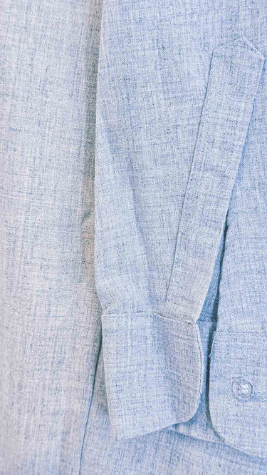 Daura Suruwal for Men in Patterned Blue