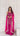 Wine Handwork Sleeveless Sarara Suit