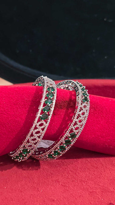 American Diamond Cubic Zirconia Bangles Riba