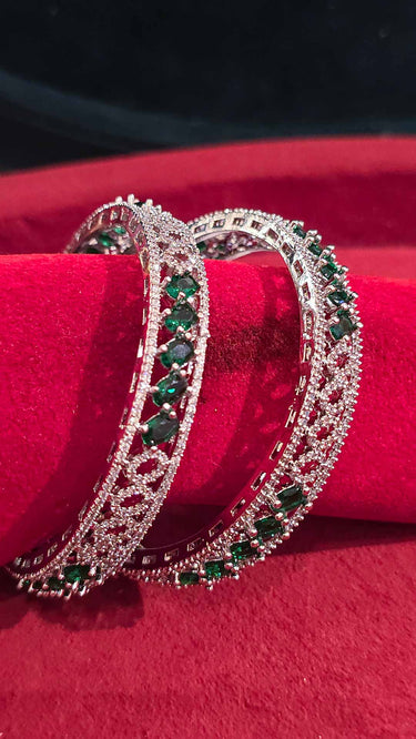 American Diamond Cubic Zirconia Bangles Riba
