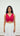 Red Sleeveless Chikankari Boutique Blouse