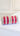 Red Bridal Bangles with Swarovski Kada