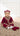 Maroon Hand Embroidered Velvet Traditional Pasni Dress